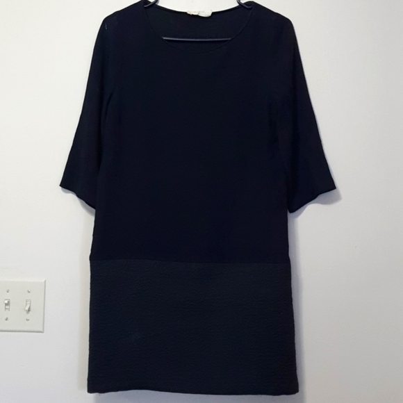 Ba&sh Blended Wool Cotton Midi Dress - Picture 1 of 6